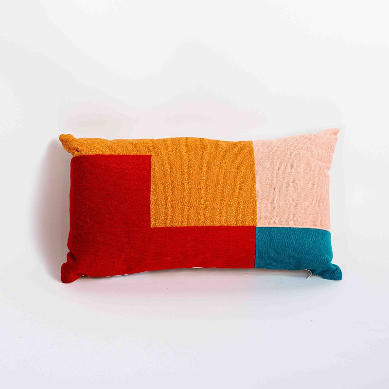 Geometry Multicolor Linen